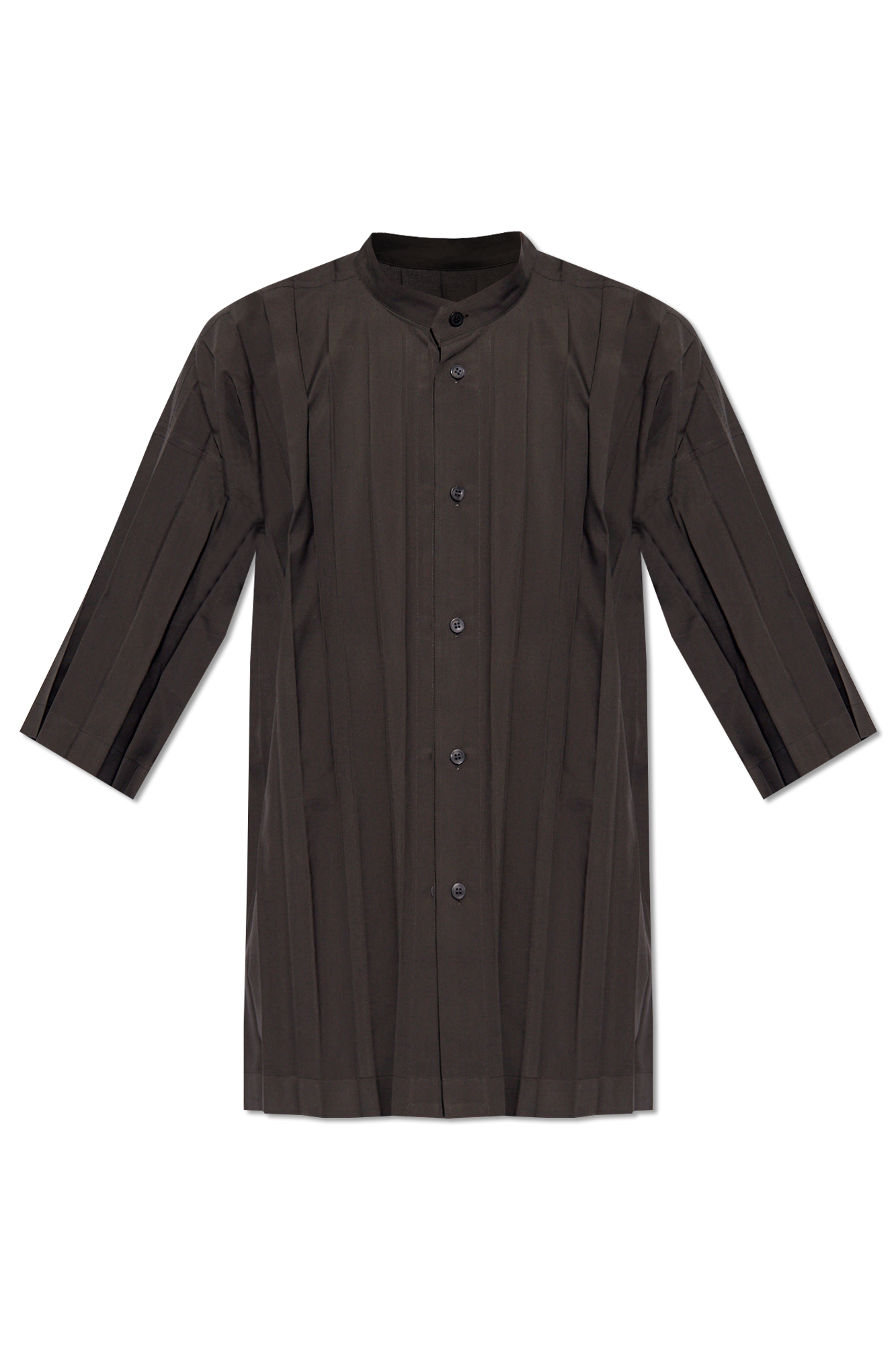 Homme Plissé Issey Miyake Oversize pleated shirt | Men's Clothing 
